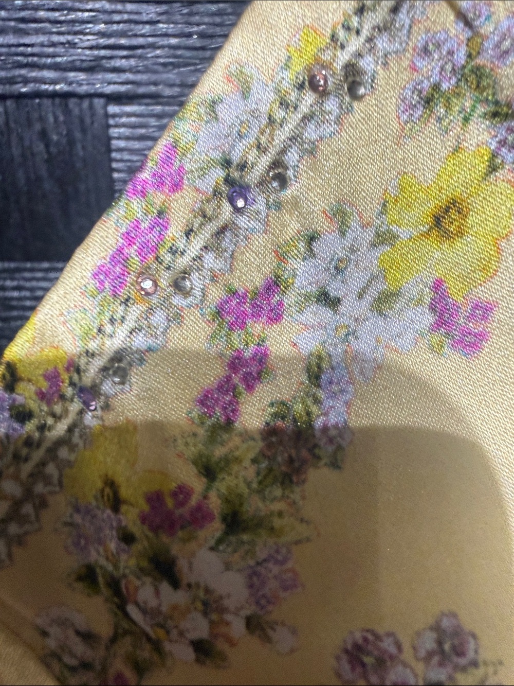 Camilla Yellow Floral V-Neck Maxi Dress - Picture 5 of 11
